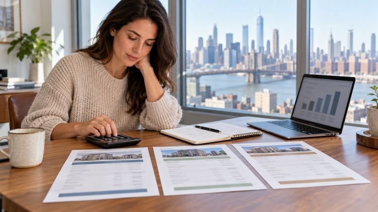 NYC buyer closing cost calculations for different purchase prices