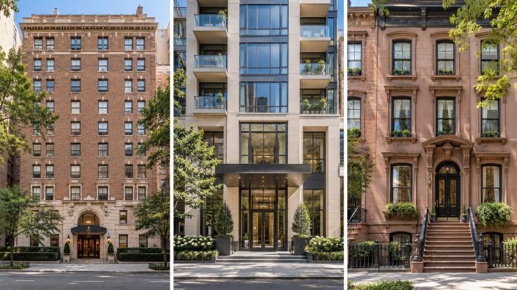 Co-op, condominium and townhouse property types in New York City