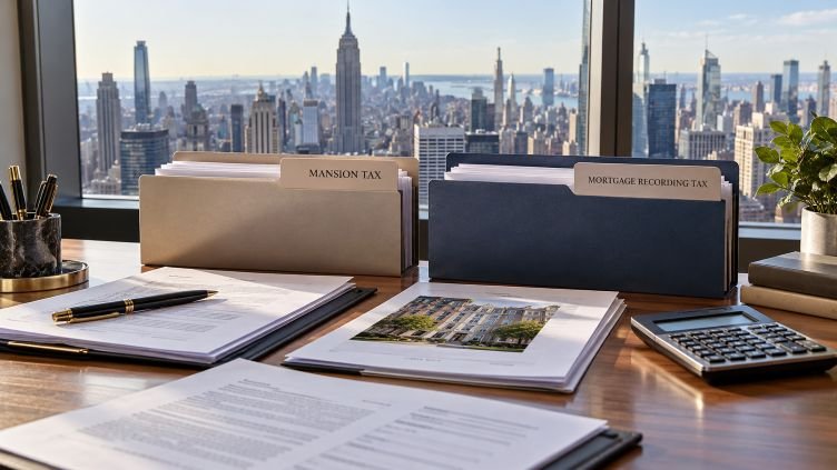 Mansion tax and mortgage recording tax for NYC property buyers